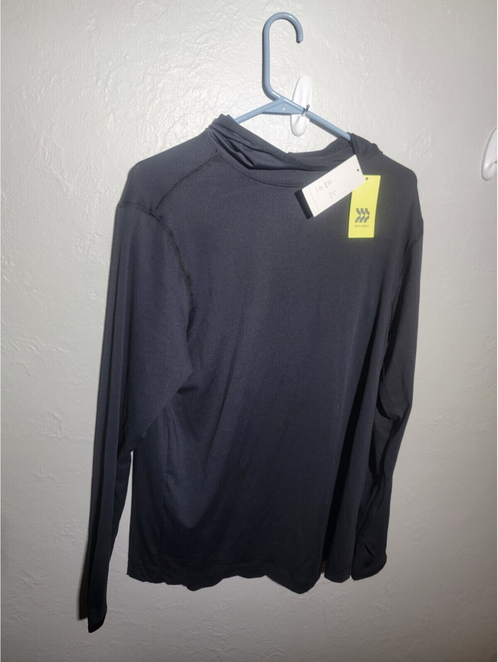 Women's Active Long Sleeve hooded Top - All in Motion size M